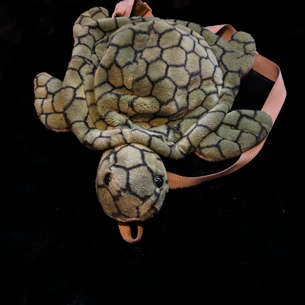 Cute Turtle Plush Backpack